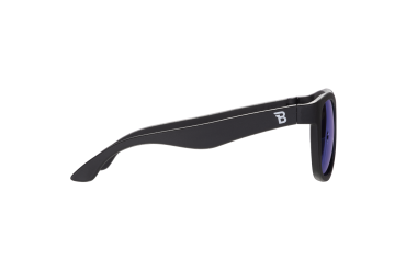 Okulary dla dzieci (Polaryzacja)  "Navigator Jet Black" | Cobalt Mirrored Lens Polarized (2023)