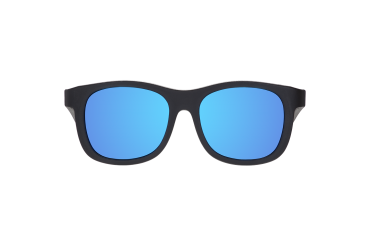 Okulary dla dzieci (Polaryzacja)  "Navigator Jet Black" | Cobalt Mirrored Lens Polarized (2023)