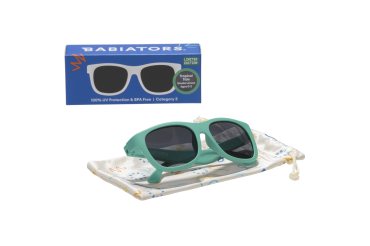 Okulary dla dzieci (Navigator) "Tropical Tide" | Smoke Lens (m.2023)