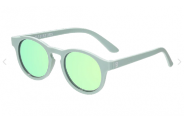 Okulary dla dzieci (Polaryzacja) Keyhole: Seafoam Blue | Seafoam Mirrored Lens | (2024)