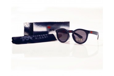 okulary słoneczne dla dzieci Alfredo Mimoni Glasses AM Water Breaker - Black Flame