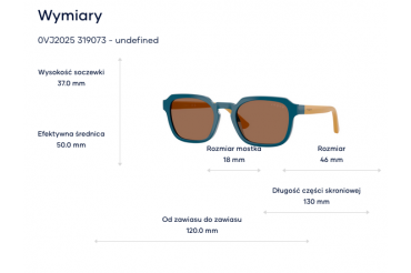 VOGUE - okulary dla dzieci - Jednolite niebieskie