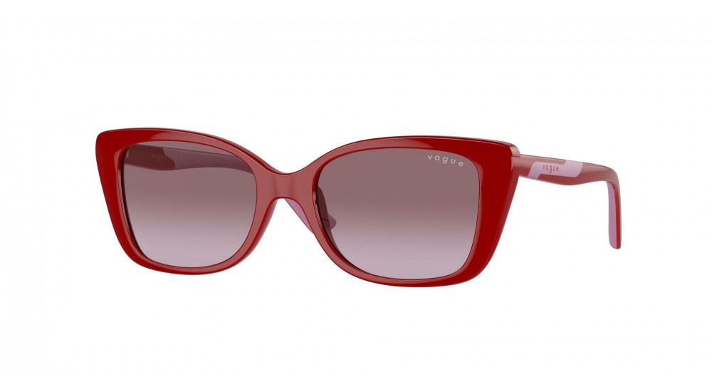 VOGUE - okulary dla dzieci - Butterfly - Jednolite czerwone