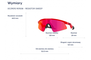 OAKLEY - okulary dla dzieci - Sport - Czerwona linia