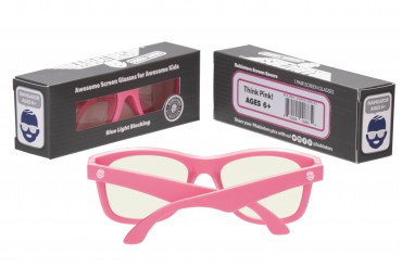 Okulary do komputera, dla dzieci (Navigator) "Think Pink"! Ages 3-5